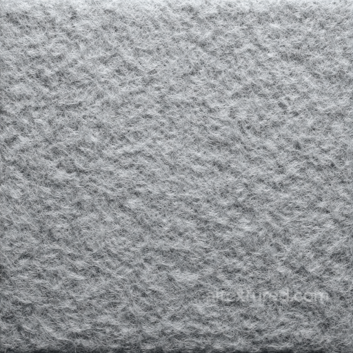 Felt PBR Texture Featuring Soft, Dense Gray Wool Fibers seamless Felt PBR texture