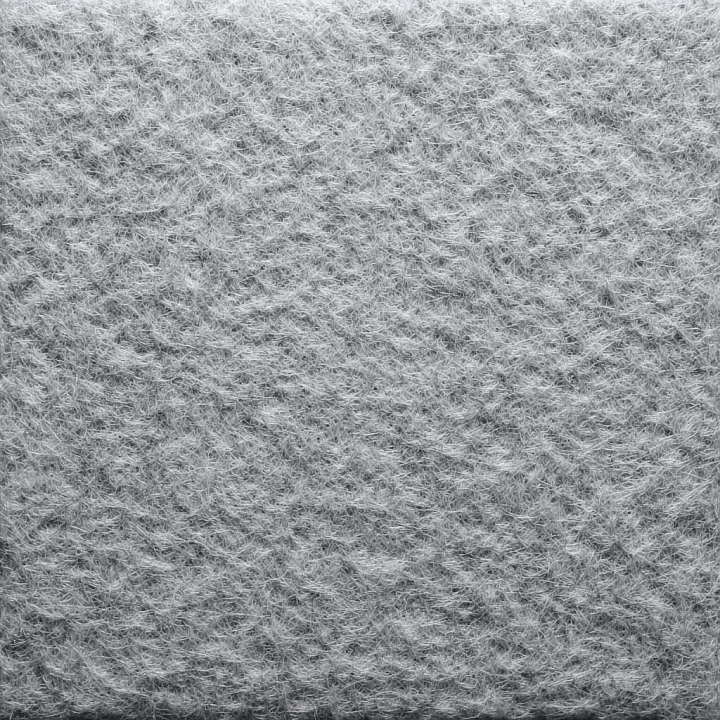 Felt Featuring Soft, Dense Gray Wool Fibers seamless PBR texture preview