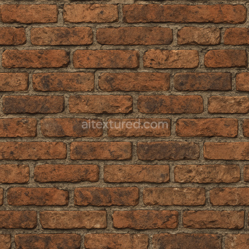 Aged Old Brick Texture Seamless 1024X1024