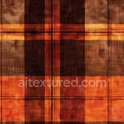seamless Seamless 3D PBR Texture of Warm Earth Tone Plaid Fabric with Dense Patterning texture 8k free download PBR