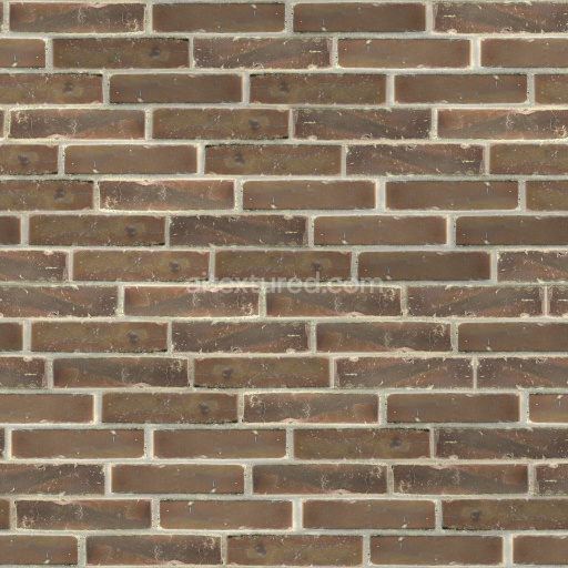 Bricks Seamless Pbr Texture Tileable Brown Weathered Building Material Surface