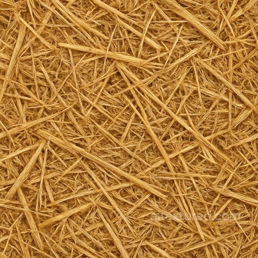 Detailed Straw Seamless Texture seamless Hay-straw PBR texture