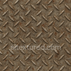 seamless Seamless 3d texture pbr 8k tactile plate with raised pattern on corroded metal surface texture 8k free download PBR