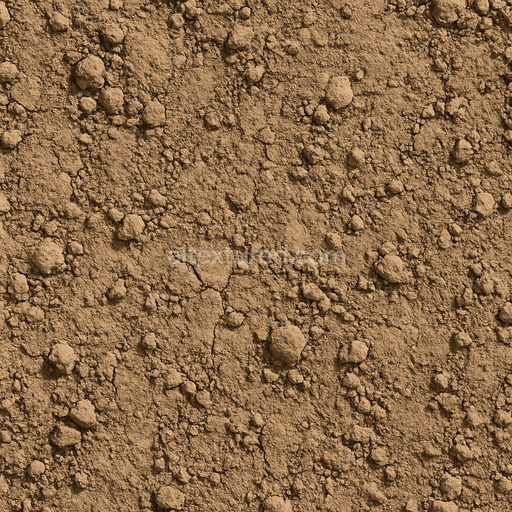 Coarse Clay Soil Texture Seamless 1024X1024