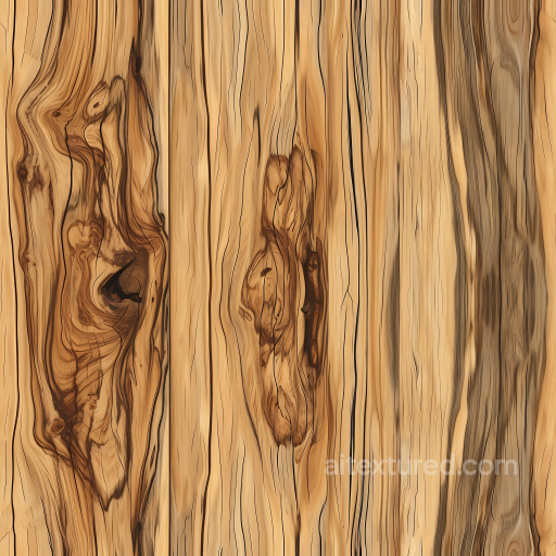 Rustic Pine Wood Planks PBR Texture with Knots and Grain Detail seamless Wood PBR texture
