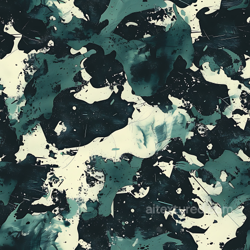 Featuring Abstract Urban Camouflage with Large Irregular Blotches seamless Color Camouflage PBR texture