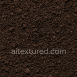 seamless Seamless 3d texture pbr 8k rich soil ground surface with nutrient rich humic soil and root patches texture 8k free download PBR