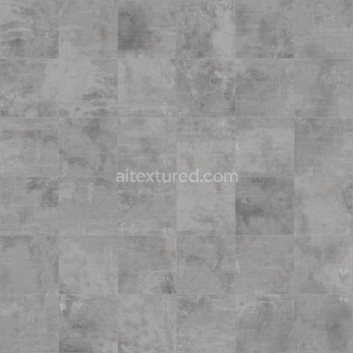 Concrete Industrial Floor Tile Texture | Free PBR