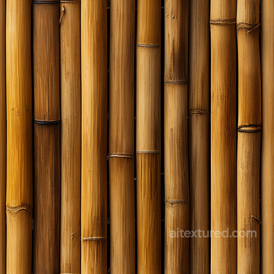 Vertical Bamboo Culms Seamless Texture with Natural Color Variation and Nodes Bamboo texture preview