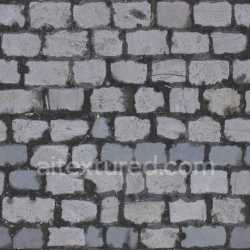 seamless Paving Stones Seamless Tileable Textured Gray Urban Hardscape Natural Rough texture 8k free download PBR