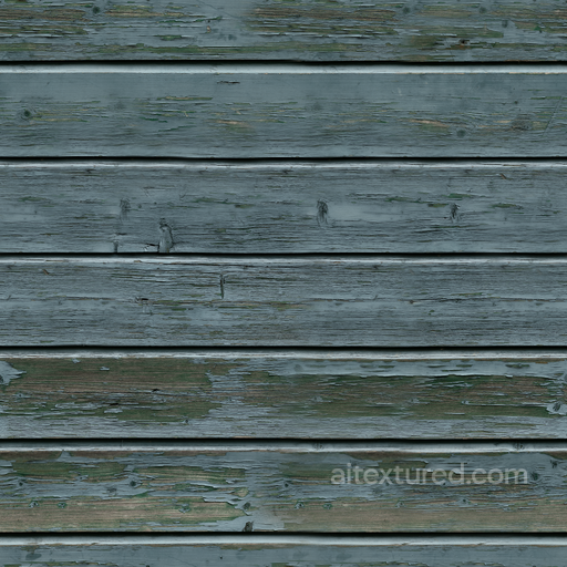 Painted House Wooden seamless Wood PBR texture