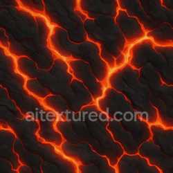 seamless Stylized Magma Texture texture 8k free download PBR