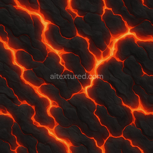 Stylized Magma Texture