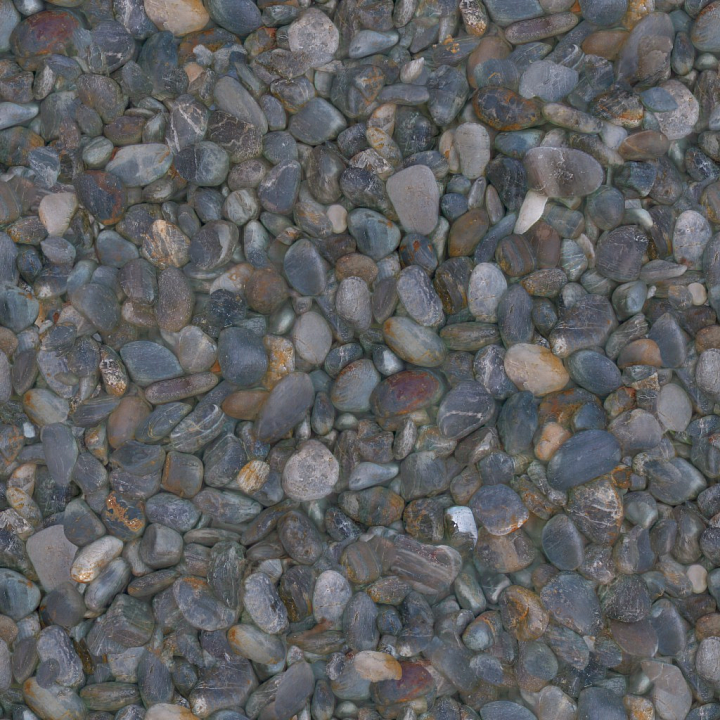 Archviz Ground Pebbles Rocks Stone Floor Stones seamless PBR texture preview