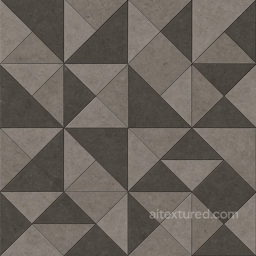 Geometric Concrete Floor Seamless Texture seamless Flooring PBR texture