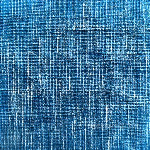 Cracked Denim Fabric PBR Texture with Blue Worn Pattern seamless Denim jeans PBR texture