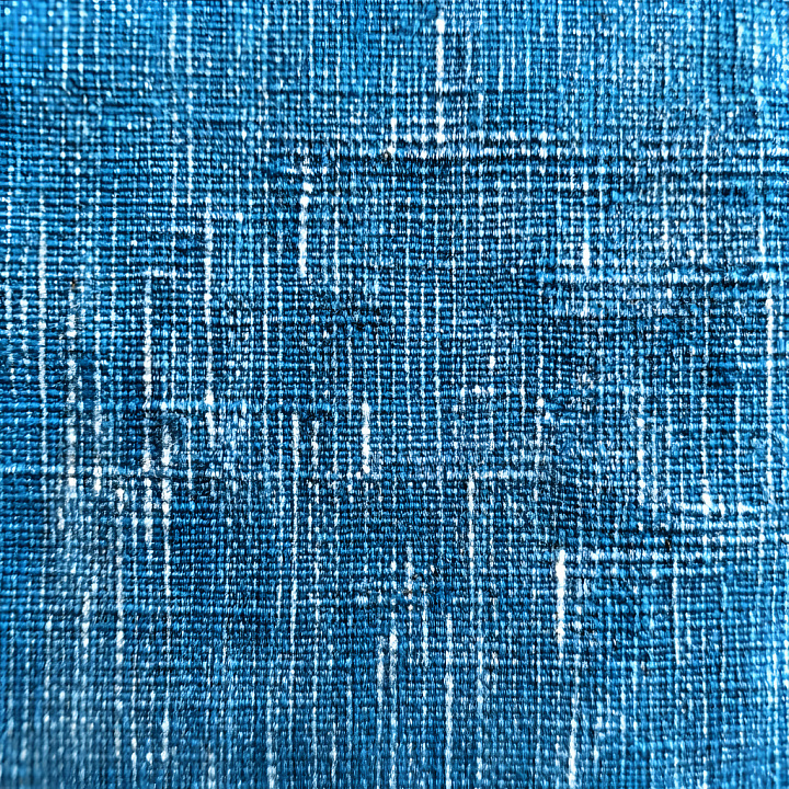 Cracked Denim Fabric with Blue Worn Pattern seamless PBR texture preview