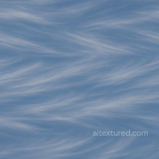 Clouds - Layered Cirrus Feathery Cloud Streaks Surface texture preview