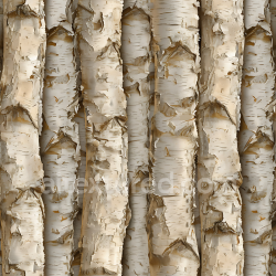 seamless Seamless 3D Birch Bark Wood PBR Texture with Peeling, Natural Detail texture 8k free download PBR