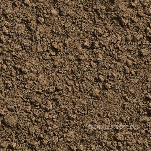 Rough Soil Seamless Texture seamless Basic-materials PBR texture