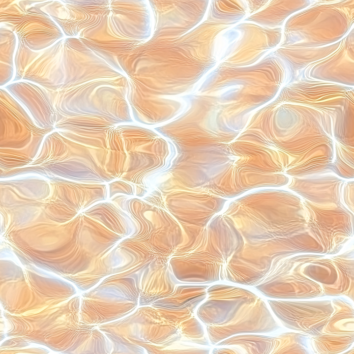 Shallow Water with Warm Sandy Bottom and Soft Rippled Surface seamless PBR texture preview