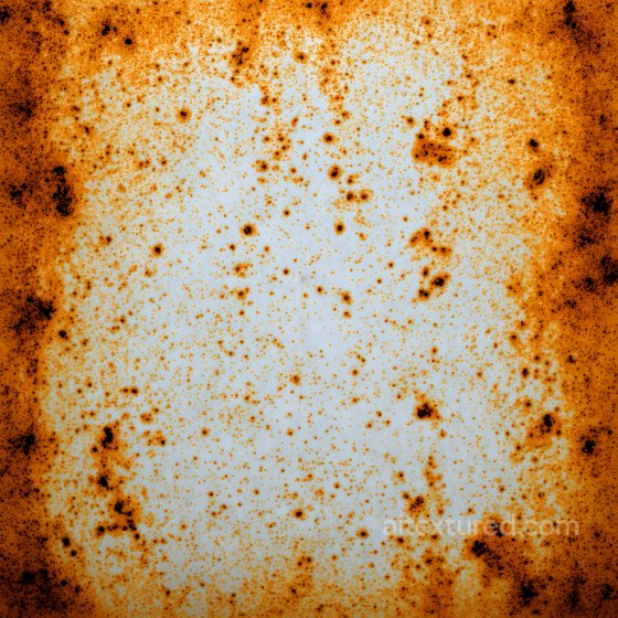 Rusty Metal Texture with Corroded Holes and Orange-Brown Patina Rust texture preview