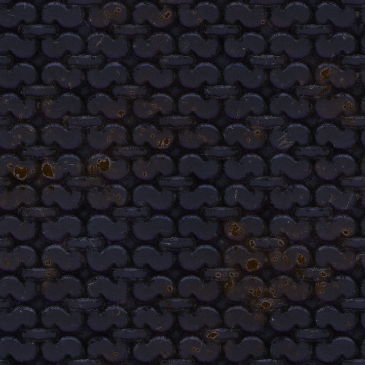 Metal Panel Pattern seamless PBR texture preview