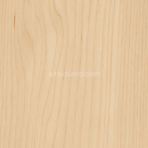 Seamless 3d texture pbr 8k birch wood with fine grain and light wood tones