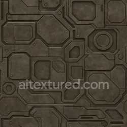 seamless Aged Futuristic Panel Texture Seamless texture 8k free download PBR