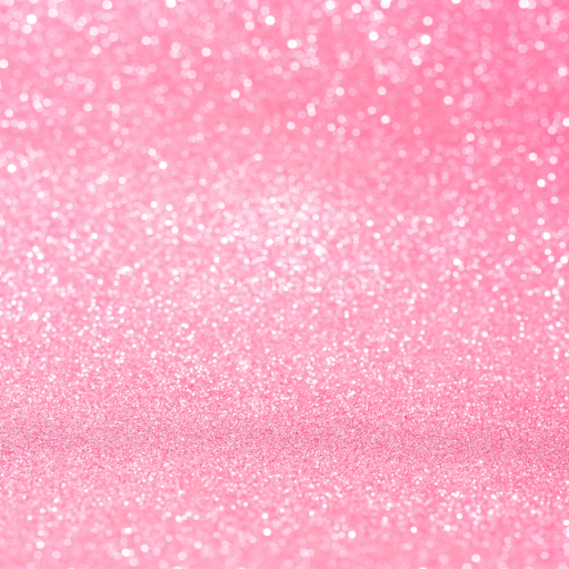 Seamless 3D PBR Pink Glitter Texture with Sparkling Bokeh Effect