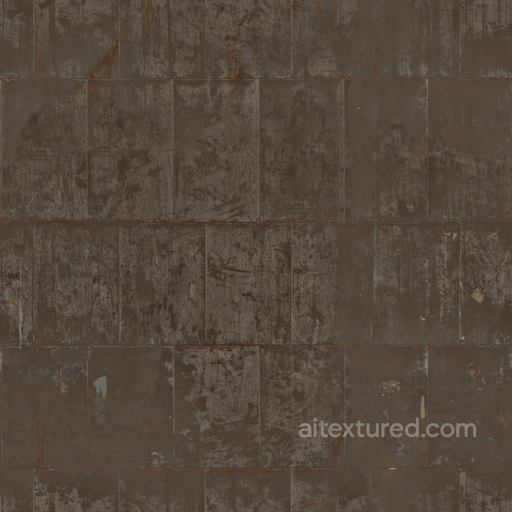 Sheet Metal Corroded - Metallic Sheet Metal Rusty Iron Industrial seamless Metal PBR texture