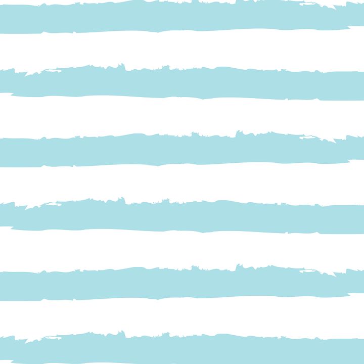 Watercolor Stripes Fabric in Soft Blue and White seamless PBR texture preview