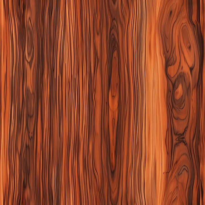 Wood Featuring Realistic Knotted Planks in Warm Brown Tones seamless PBR texture preview