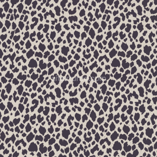 Seamless 3D PBR Texture of Black and Beige Leopard Print Fabric