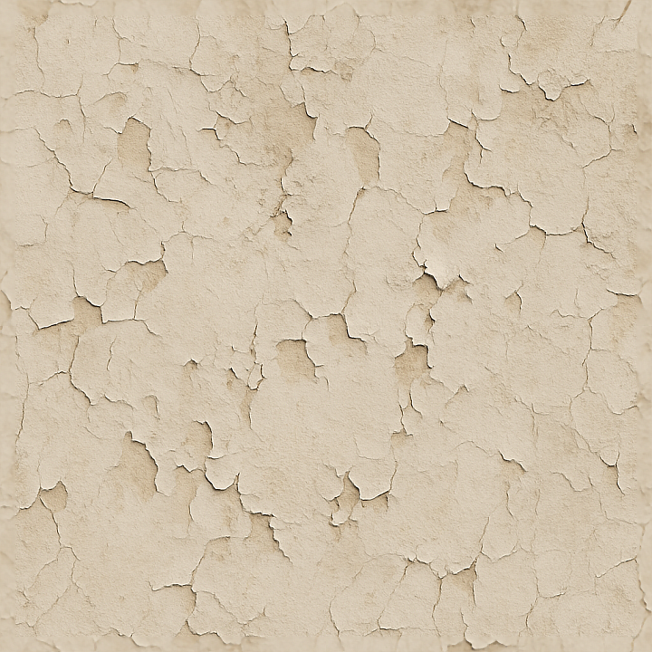 Plaster Wall Surface With Cracks For Realistic Architecture seamless PBR texture preview