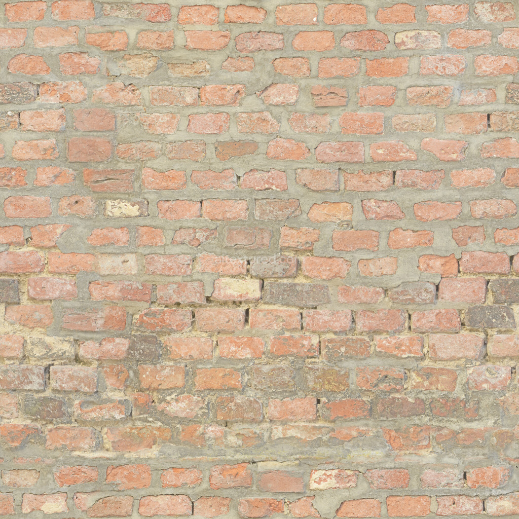 Seamless PBR brick texture with realistic detailing