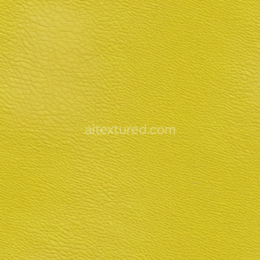 Seamless 3D yellow pebbled leather PBR texture with fine grain