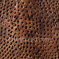 seamless Seamless 3D PBR Distressed Perforated Brown Leather Texture with Cracked Detailing texture 8k free download PBR