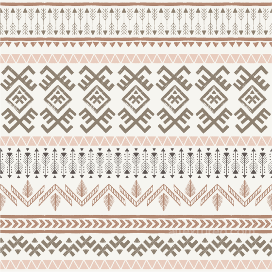 Boho Tribal Fabric Pattern Texture in Beige and Brown Boho Seamless texture preview