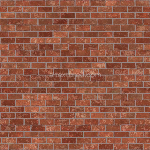 PBR Red Brick Texture with Trowel Marks | Free PBR