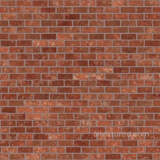 PBR Red Brick Texture with Trowel Marks | Free PBR seamless Brick PBR texture