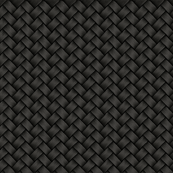 Carbon Fiber Weave 2X2 Twill Plastic seamless PBR texture preview