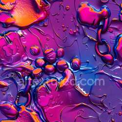 seamless Seamless 3D PBR texture of vibrant purple and orange glossy graffiti paint texture 8k free download PBR