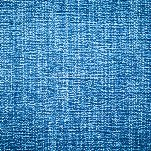 Seamless 3D Cracked Blue Fabric PBR Texture with Fine Thread Detail
