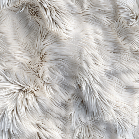 Fur-Like Cream Leather PBR Texture with Flowing Hair Strands Leather texture preview