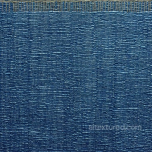 Cracked Denim Fabric PBR Texture with Worn Blue Threads and Frayed Edges seamless Denim jeans PBR texture