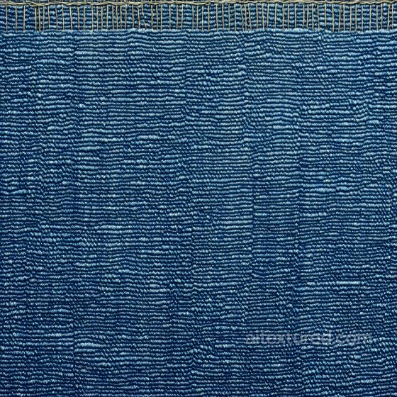 Cracked Denim Fabric PBR Texture with Worn Blue Threads and Frayed Edges Denim jeans texture preview