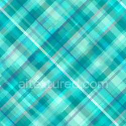 seamless Seamless Teal Blue Plaid 3D PBR Texture with Soft Overlapping Pattern texture 8k free download PBR