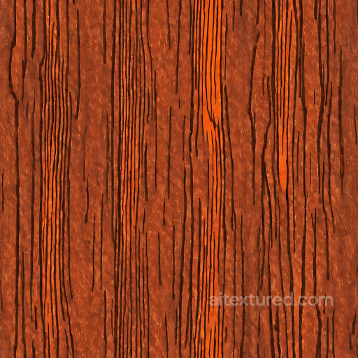 Rough Rustic Wood PBR Texture with Deep Grain and Warm Tones seamless Wood PBR texture