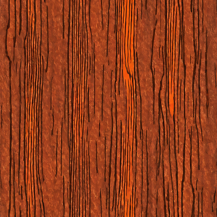 Rough Rustic Wood with Deep Grain and Warm Tones seamless PBR texture preview